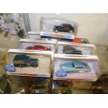 Seven Matchbox Dinky boxed diecast vehicles