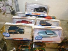 Seven Matchbox Dinky boxed diecast vehicles