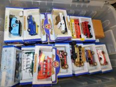 A boxed quantity of mostly boxed diecast vehicles