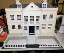 A large & impressive model of Trelawney House with