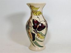 A Moorcroft pottery Emma Bossons vase approx. 7.75