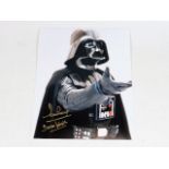 A hand signed Dave Prowse photograph as acquired b