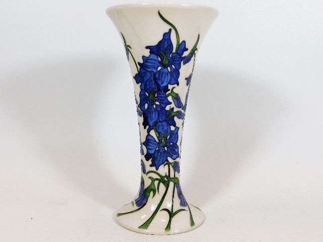 A Moorcroft pottery vase by Kerry Goodwin approx.