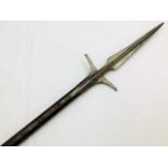 A 15thC. bar spear polearm approx. 86.75in