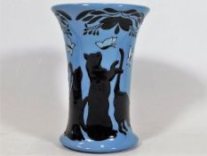 A Moorcroft pottery vase by Paul Hilditch approx.