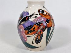 A Moorcroft pottery Emma Bossons vase approx. 5.25