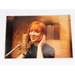 A hand signed Sheridan Smith, actor & singer, phot