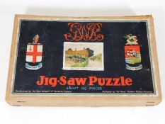 A GWR Ann Hathaway's cottage wooden puzzle