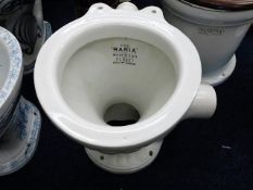The Raria Washdown Closet 19thC. ceramic toilet
