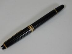 A Montblanc Meisterstuck fountain pen