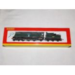 A boxed Hornby Railroad 00 gauge Super Detail stea