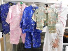 Five Chinese children's outfits