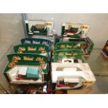 Eleven boxed Eddie Stobart vans & vehicles