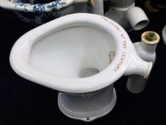 A Victorian G.Jennings The Closet Of The Century ceramic toilet