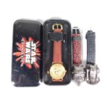 A Star Wars C-3PO wrist watch & two other Star War