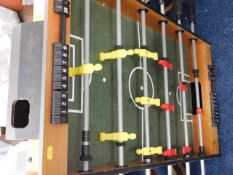 A table football game