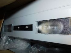 An Electrolux cooker hood, boxed