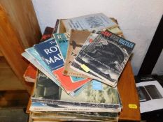 A quantity of ephemera & magazines including WW2