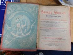 A 19thC. edition of Savage World by J. W. Buel a/f