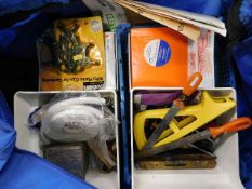 A bagged quantity of tools & accessories