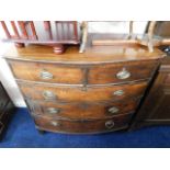 A Regency period chest of drawers