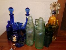 Antique bottles & other glasswares