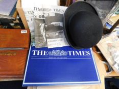A quantity of vintage newspapers & related news em