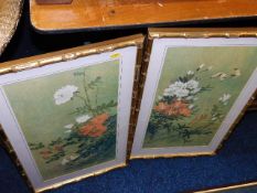 Two modern gilt framed prints