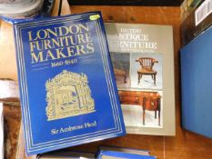 A Sir Ambrose Heal furniture book & one other