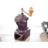 An art deco bakelite kitchen grinder