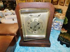 An early 20thC. Junghans mantle clock