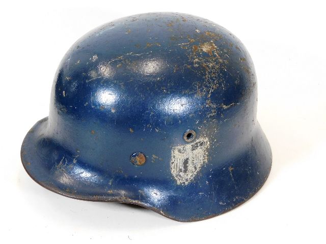 German WW2 Third Reich Nazi single decal helmet na