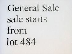 General Sale starts from lot 484