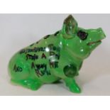 A Thomas Forester & Sons ceramic nurseryware pig 1