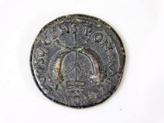 A circa 150 AD Roman coin