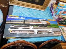 A Hornby Railways Intercity 225 train set boxed
