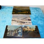 Four oil paintings on canvas signed Julian Barrow,