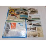 A quantity of Concorde related stamps & related ep