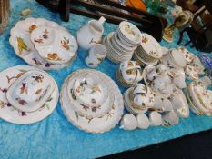 A large quantity of Royal Worcester porcelain Eves