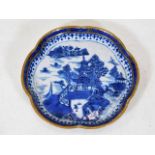 An 18thC. Chinese Nanking porcelain spoon dish