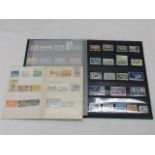 Two thematic stamp albums, planes, boats & trains