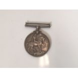 A WW1 medal Pte. F. G. Oliver 2-201742 A.S.C.