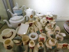 A quantity of crested wares
