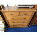 An early 20thC. satinwood chest of drawers
