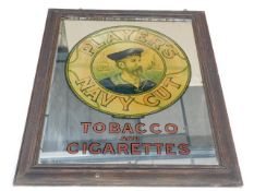 A Players Navy Cut Tobacco & Cigarettes mirror set