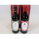 Two boxed bottles of House Of Lords Bordeaux wine