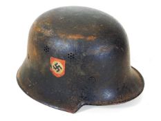 German WW2 Third Reich Nazi double decal police he