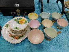 A Paragon tea & cake set