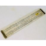 An ivory 19thC. Dring & Page proof slide rule