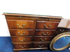 A 20thC. chest of eight drawers